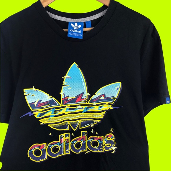 adidas Other - Adidas Originals Vapor Wave Graphic T-Shirt Black